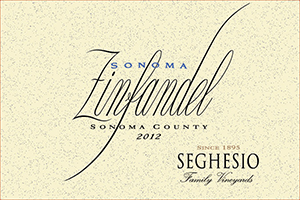 Seghesio 2012 Sonoma Zinfandel, California