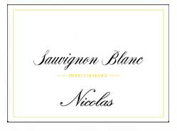 Nicolas Sauvignon Blanc, France